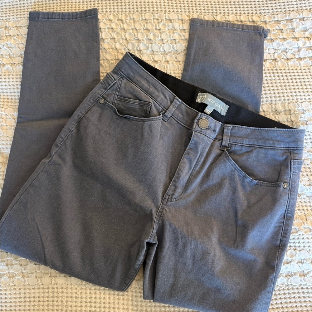Wit & Wisdom Charcoal Jeans